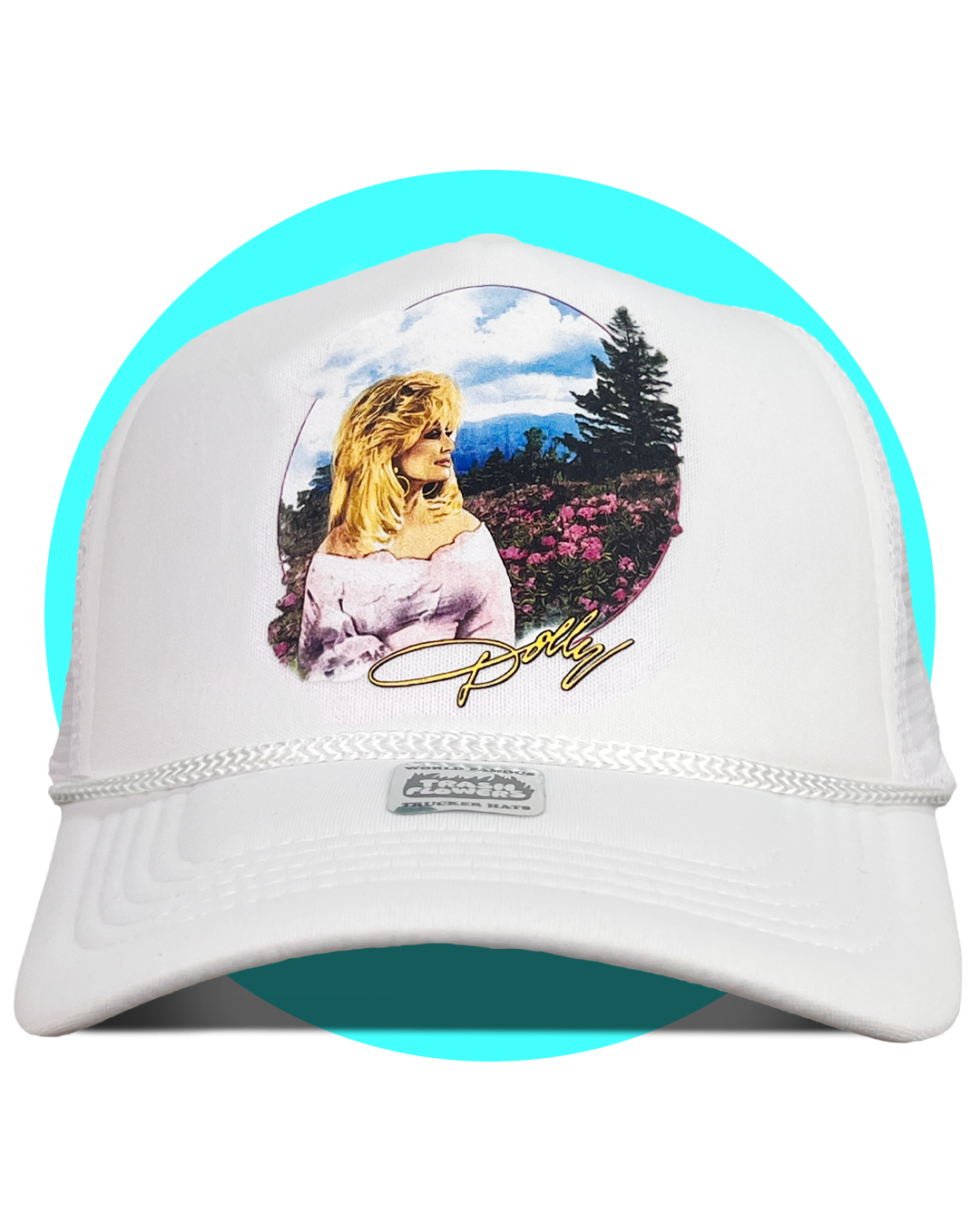 90s Dolly in The Wild Trucker Hat
