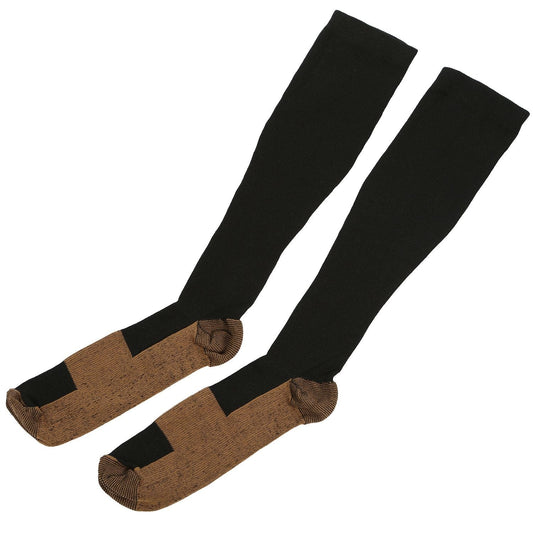 Unisex Copper Compression Socks for Support & Recovery
