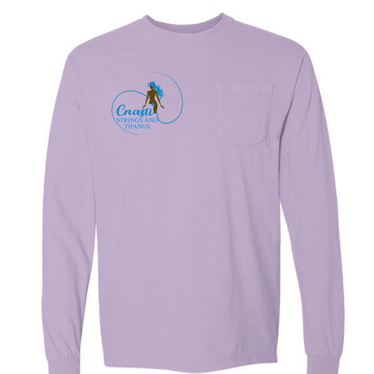Cnasti Coastal Long-Sleeve Pocket Tee